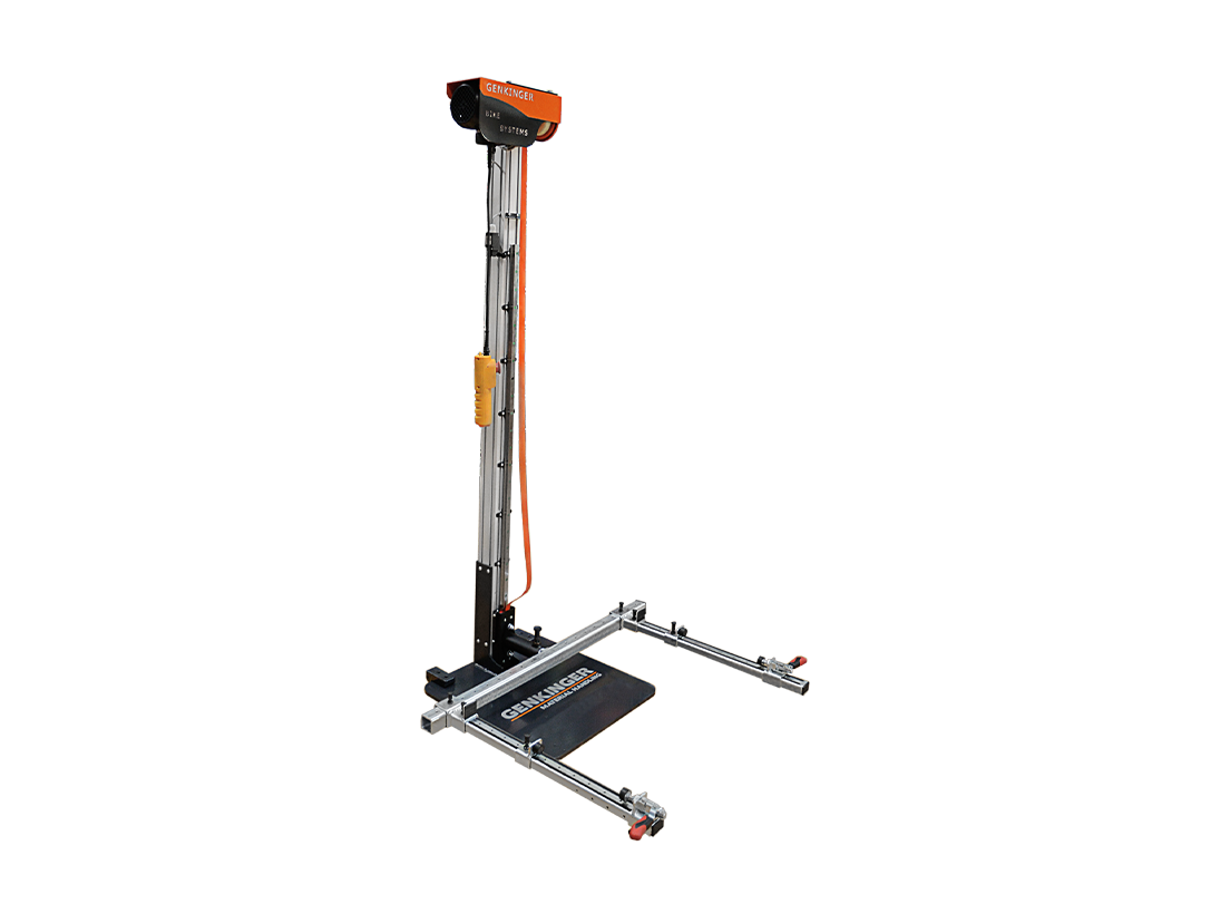 Aufnahme für Lastenräder am Bike Lifter Typ A