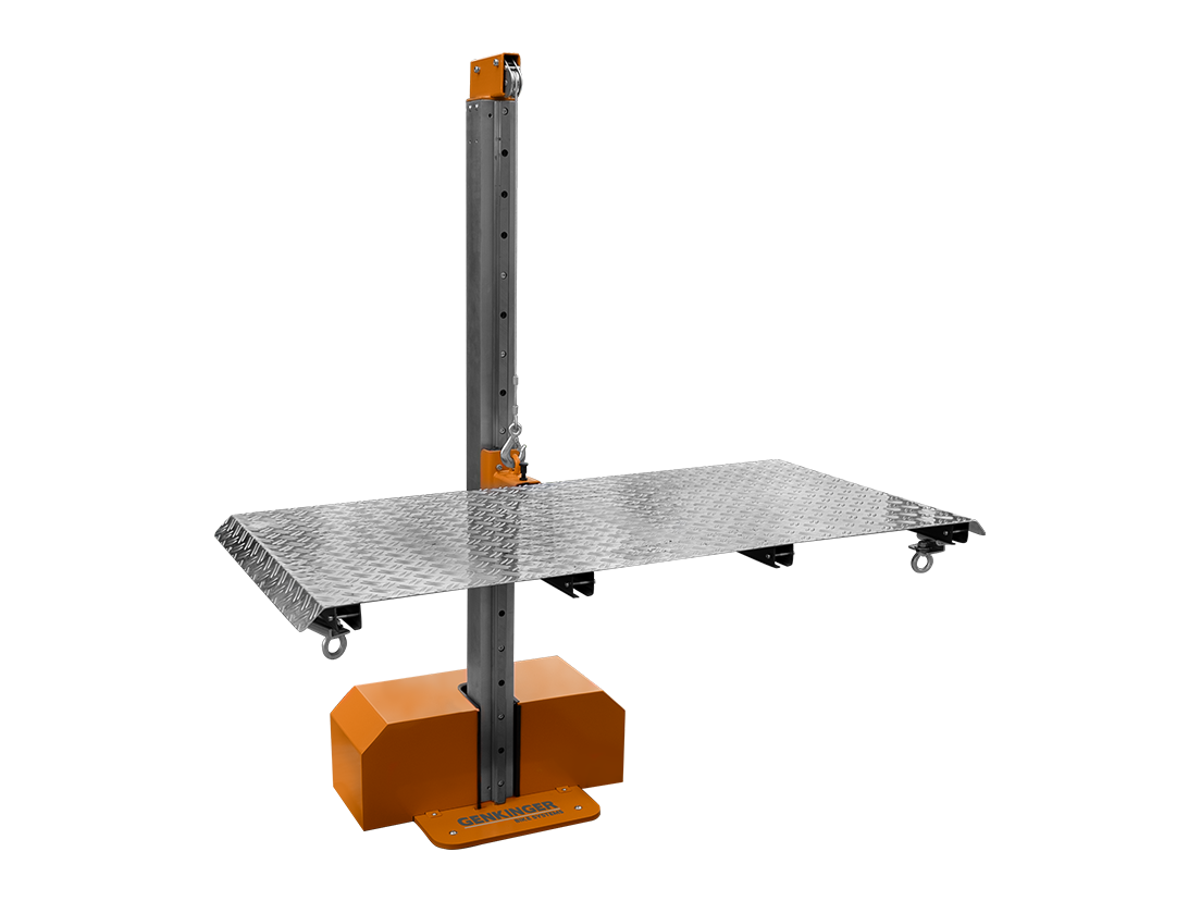 Bike Lifter Typ D mit Lastplattform